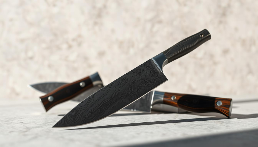 Damascus steel knives