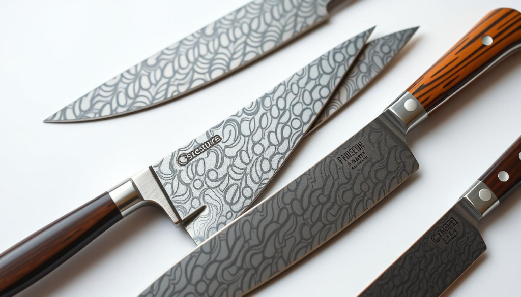 Damascus steel knives comparison