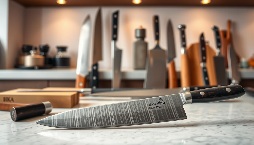 Japanese kitchen knife comparison