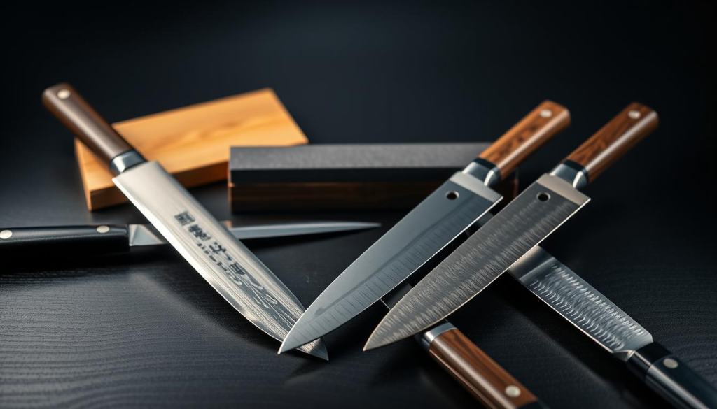 Japanese knife collection