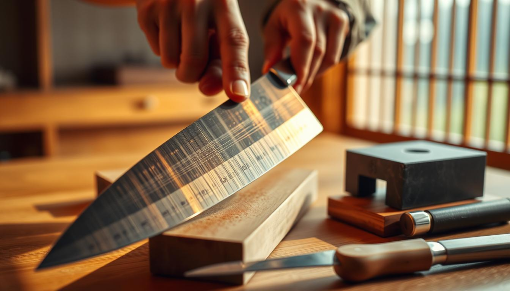 Japanese knife maintenance