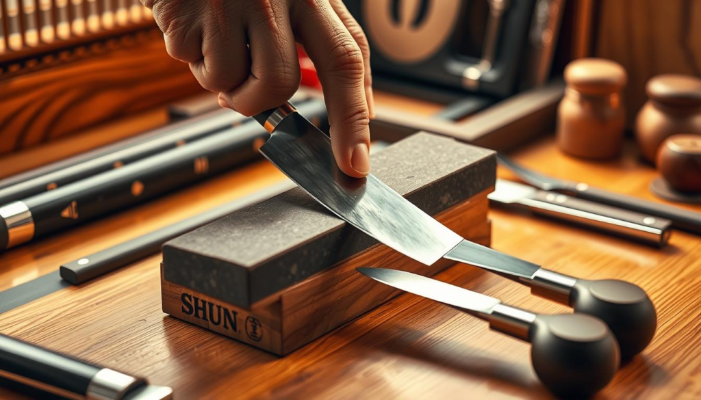 Japanese knife sharpener