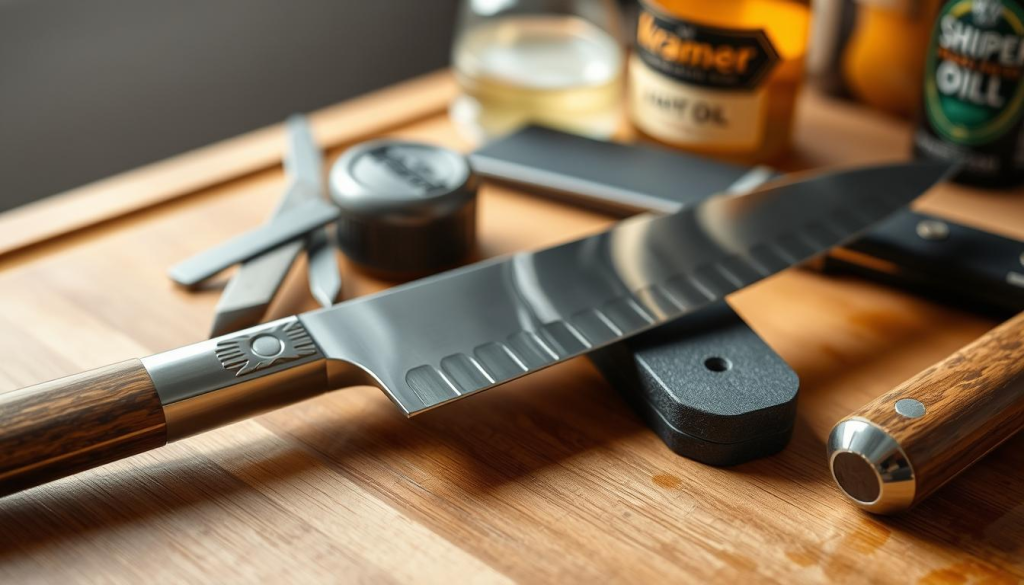 Kramer Shun knife care