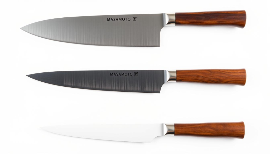 Masamoto Knives Comparison