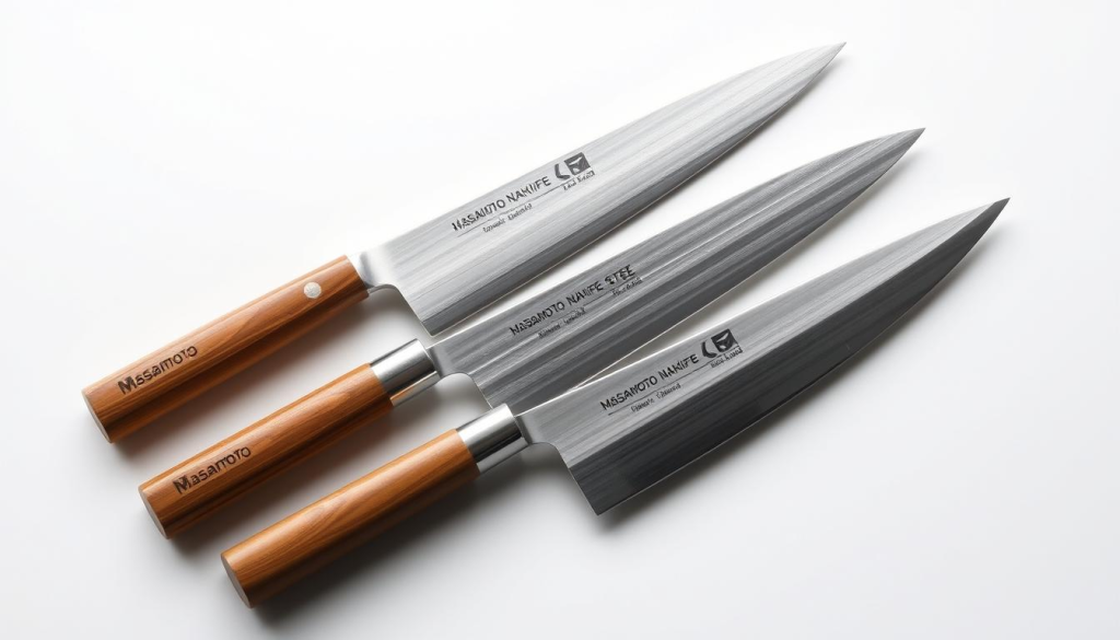 Masamoto Nakiri Knife Selection