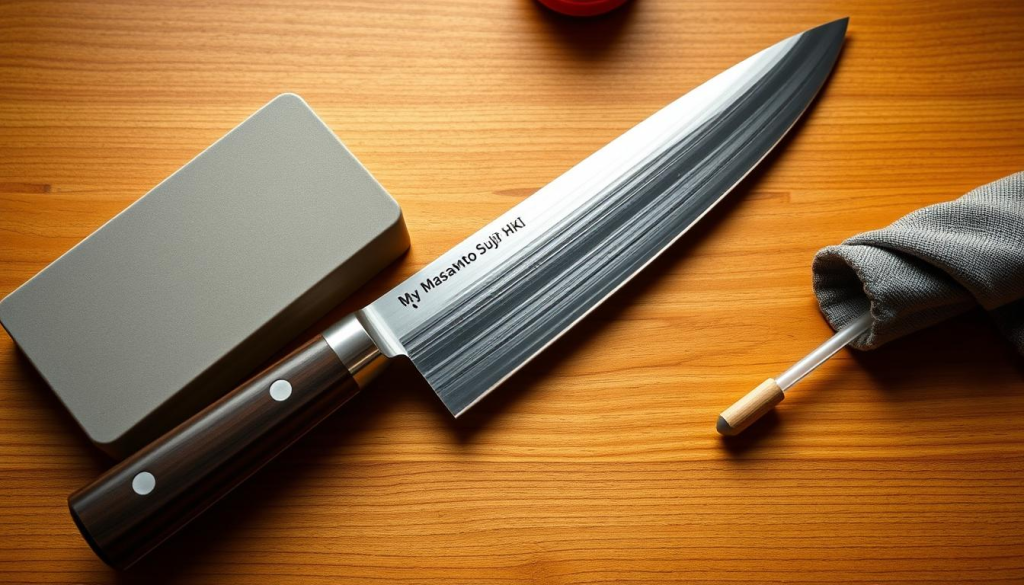 Masamoto Sujihiki knife care