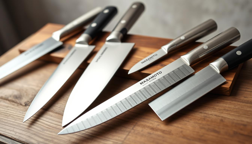 Masamoto knife collection