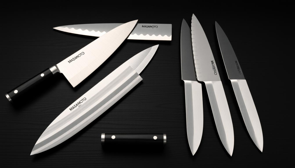 Masamoto knives comparison