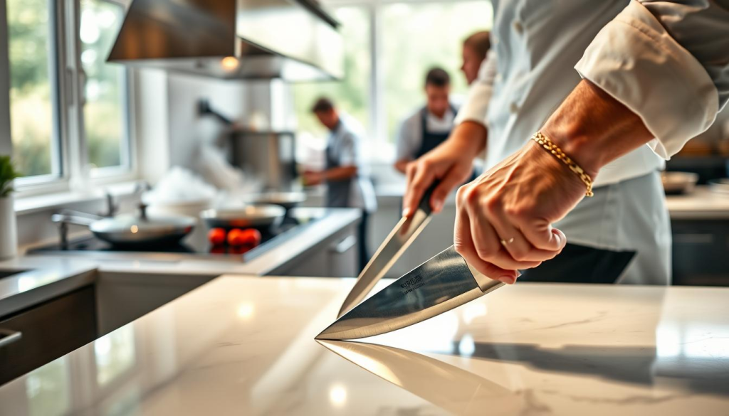 Masamoto knives in professional kitchens