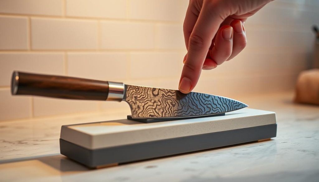Sharpening Shun Knives