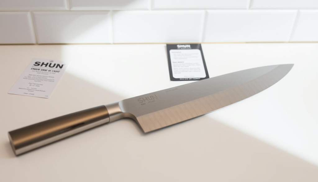 Shun 8 inch Chef Knife pricing and warranty