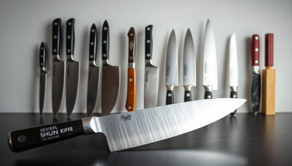 Shun 8 inch chef knife comparison