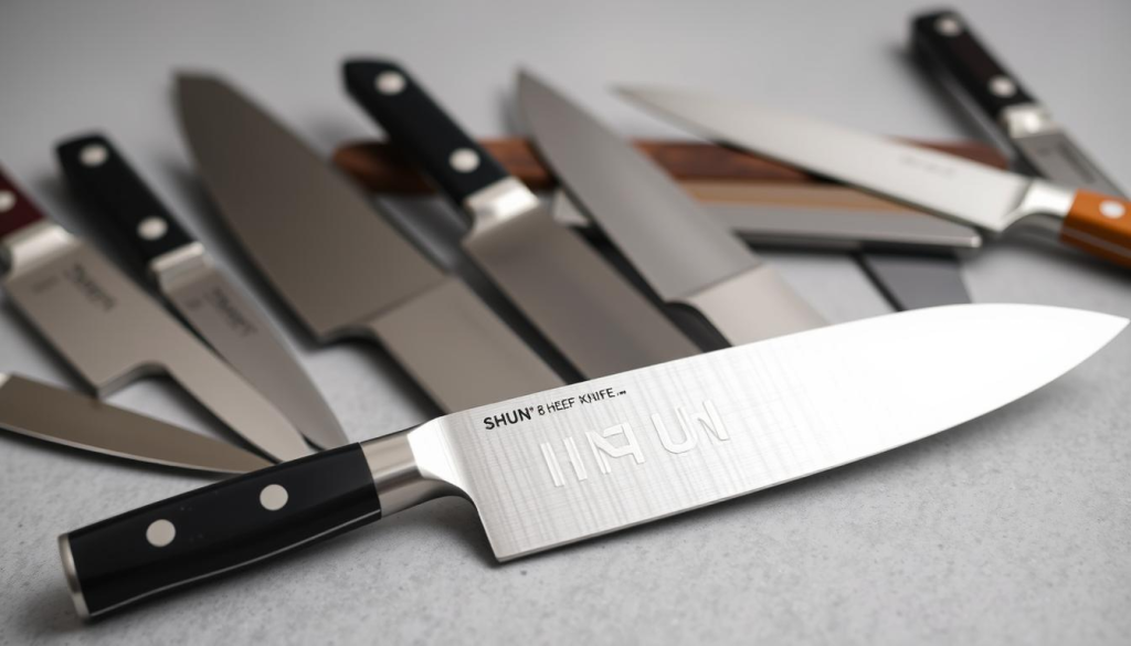 Shun 8 inch chef knife comparison