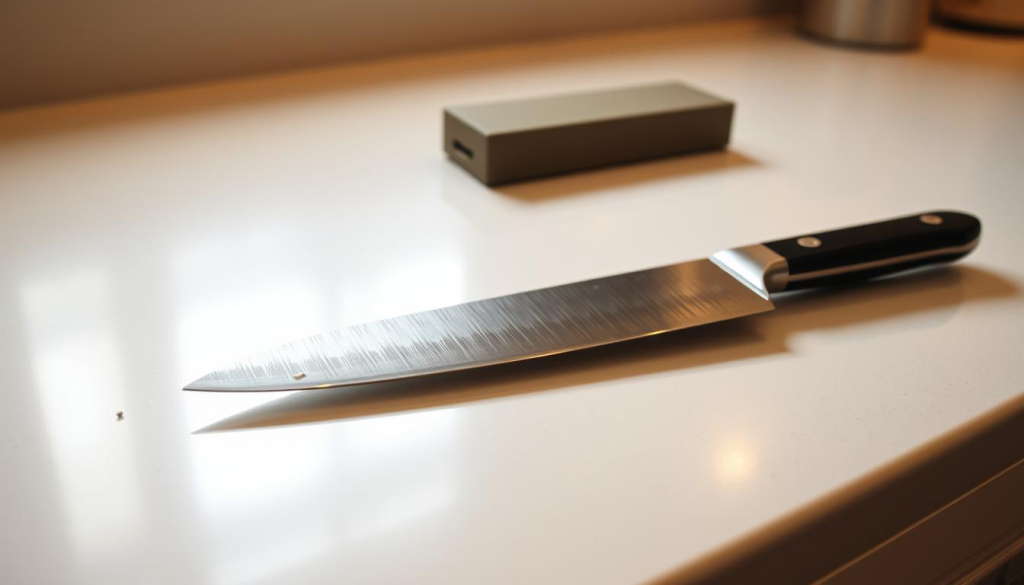 Shun knife sharpening signs