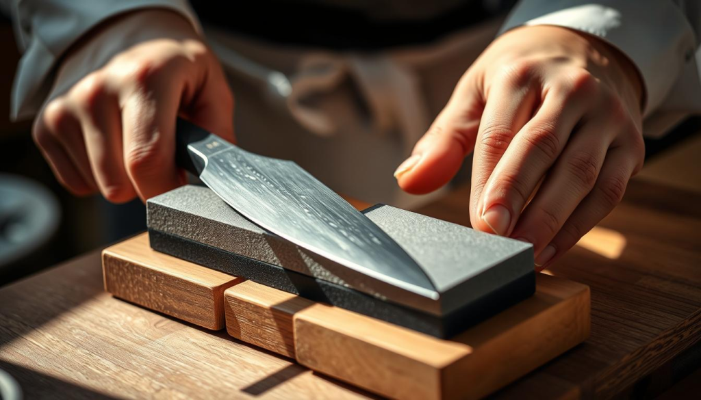 Shun knife sharpening techniques