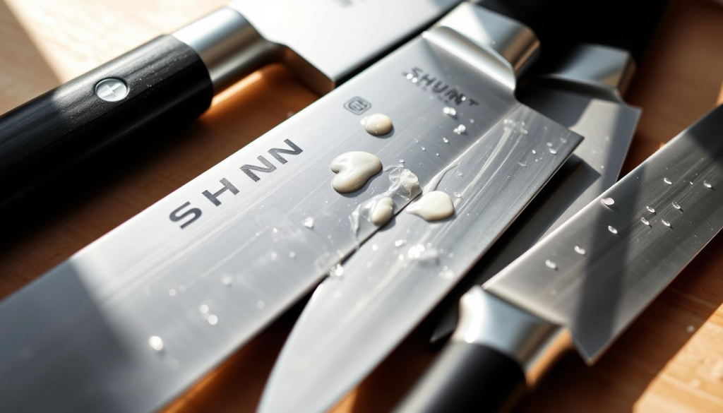 Shun knives care