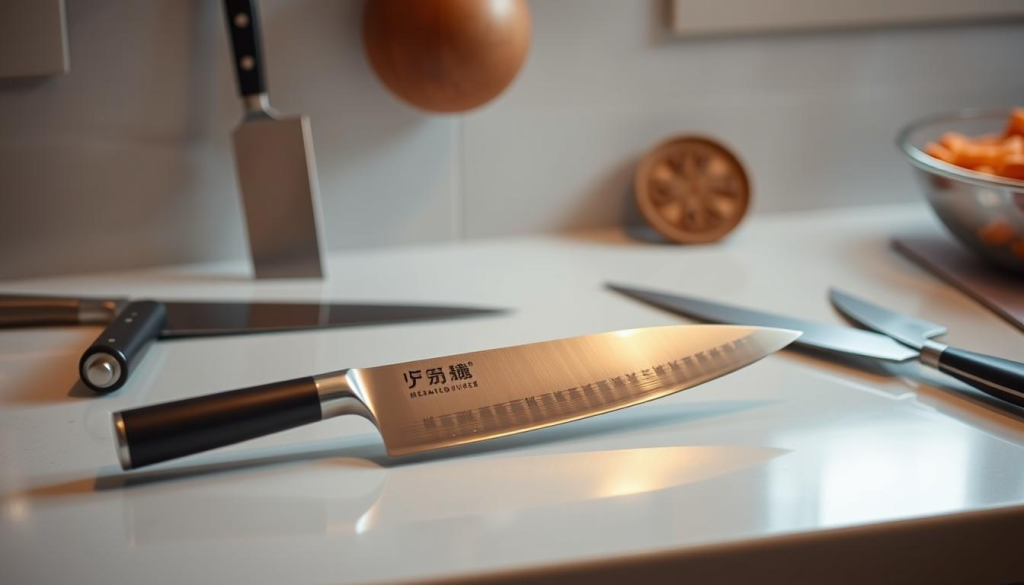 Shun7 Santoku Knife comparison