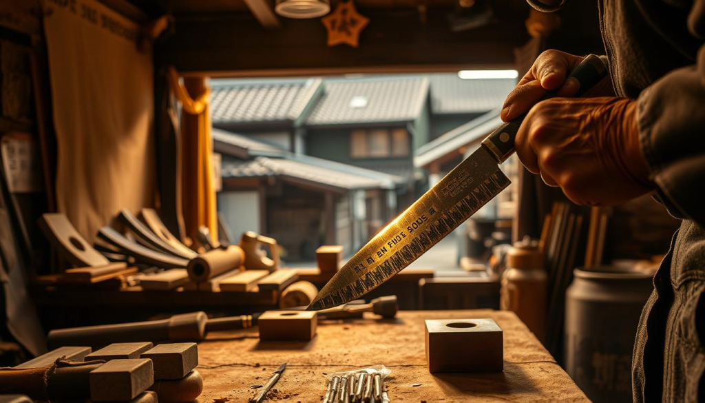 Traditional Japanese Knife Craftsmanship