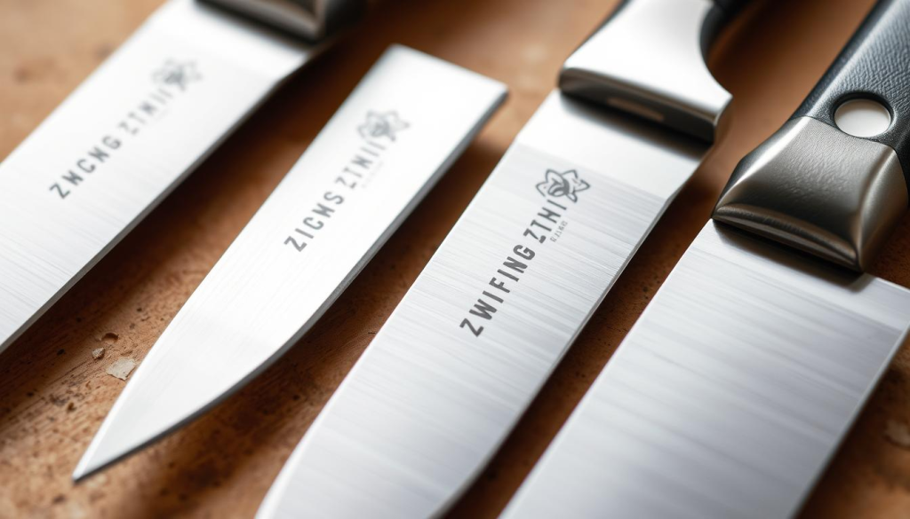 Zwilling kitchen knives blade materials