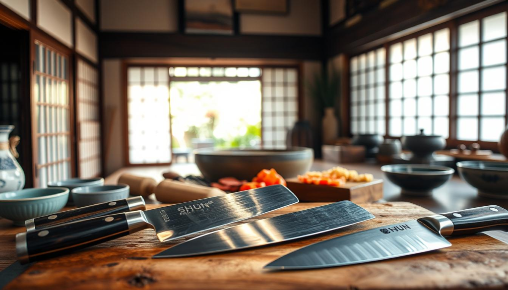 authentic Shun knives in Japan