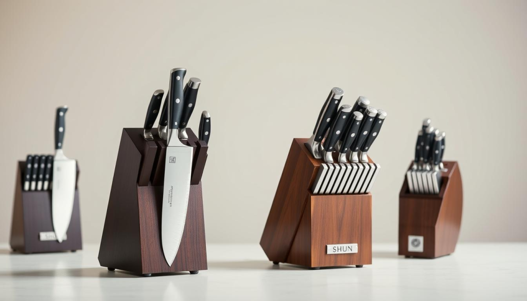 best Shun knife block comparison
