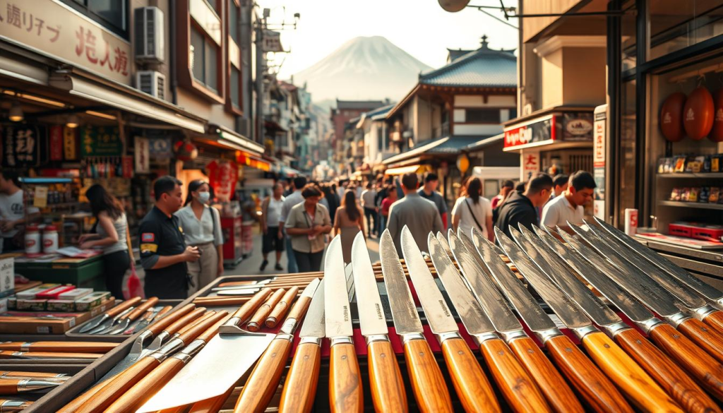 buying Shun knives in Japan
