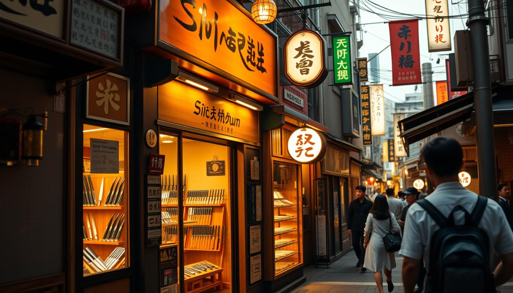 buying Shun knives in Japan