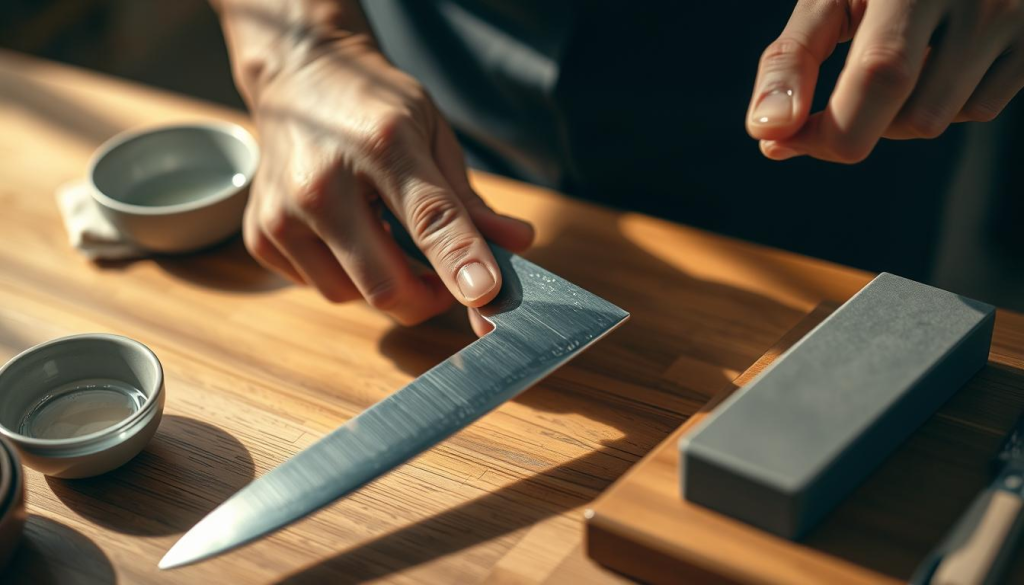 caring for nakiri knife