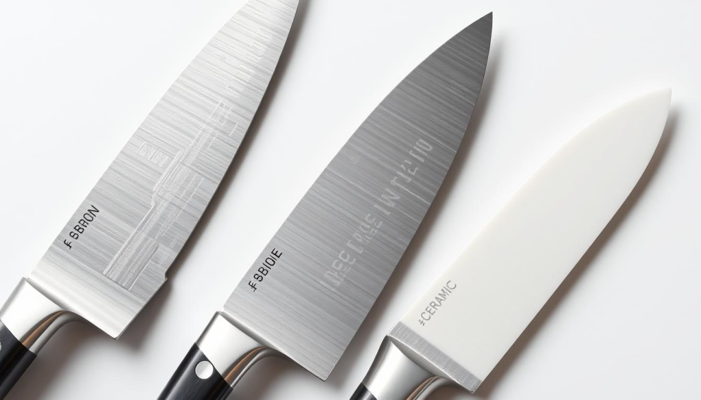 chef knife blade materials comparison