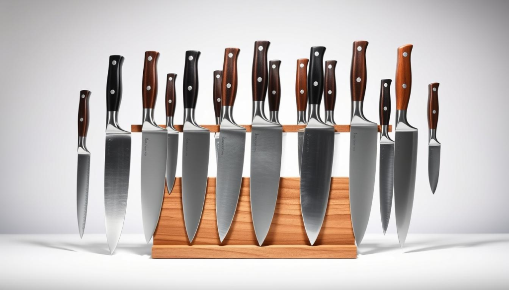 chef knife display stand