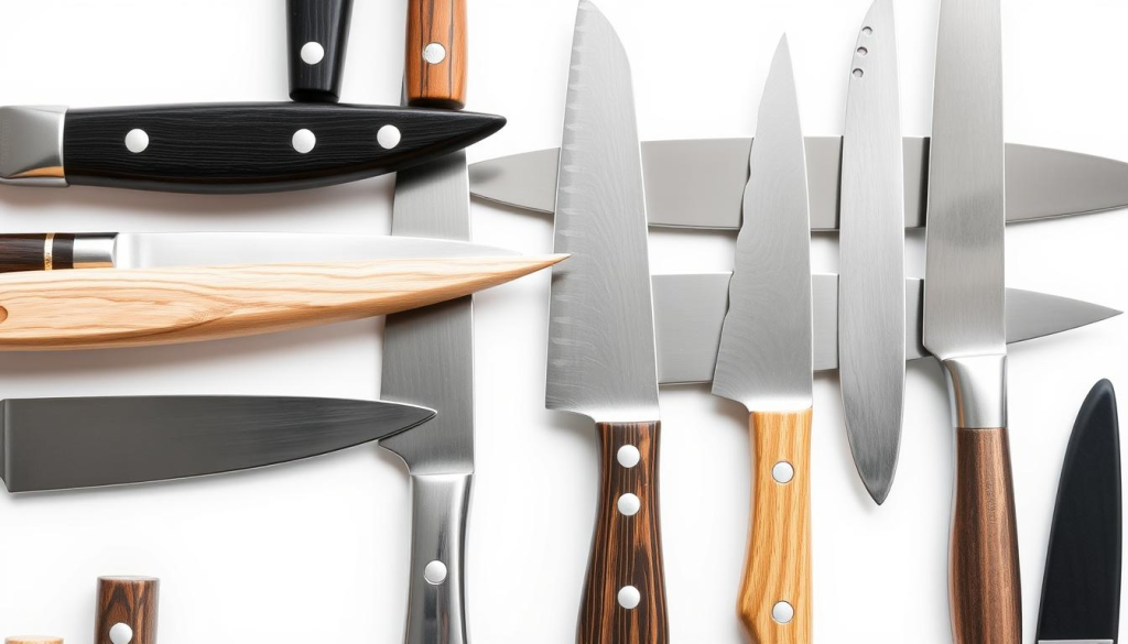 chef knife handle types