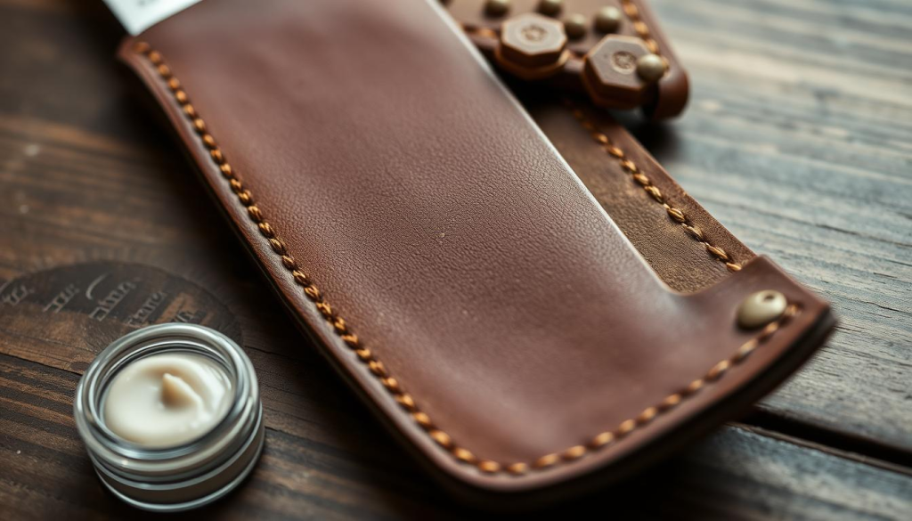 chef knife leather sheath maintenance