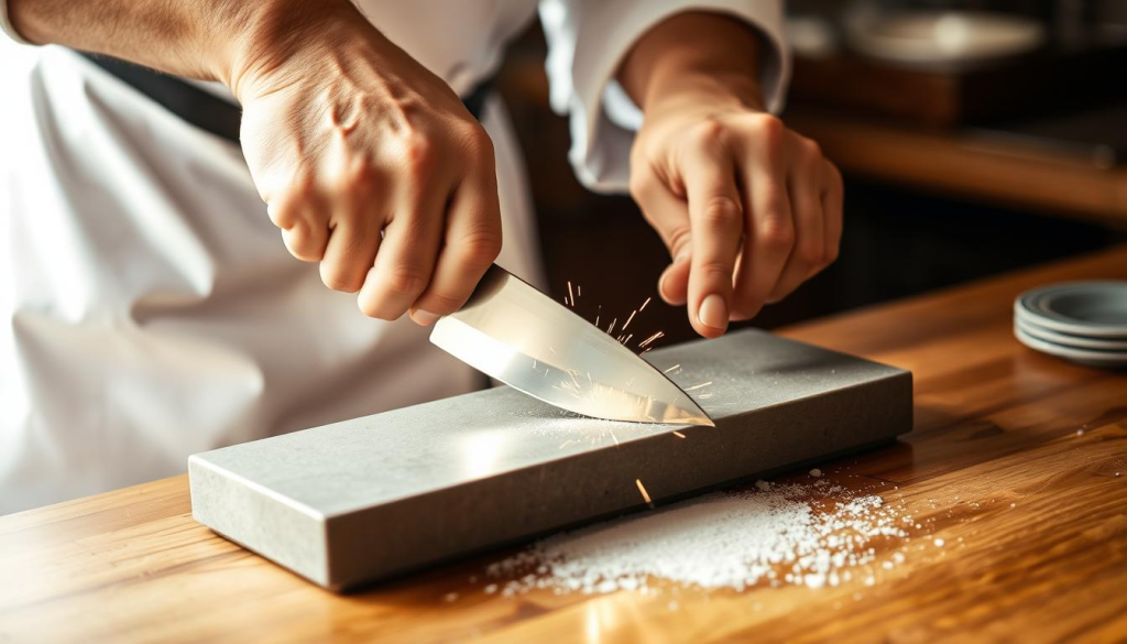 chef knife sharpening