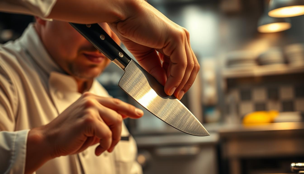 chef knife sharpening