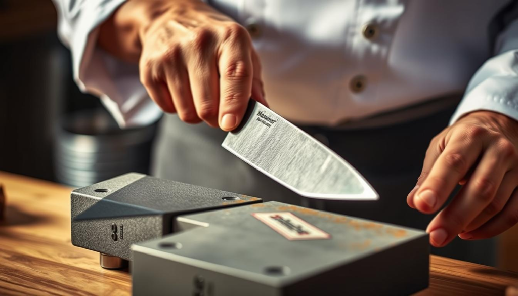 chef knife sharpening techniques