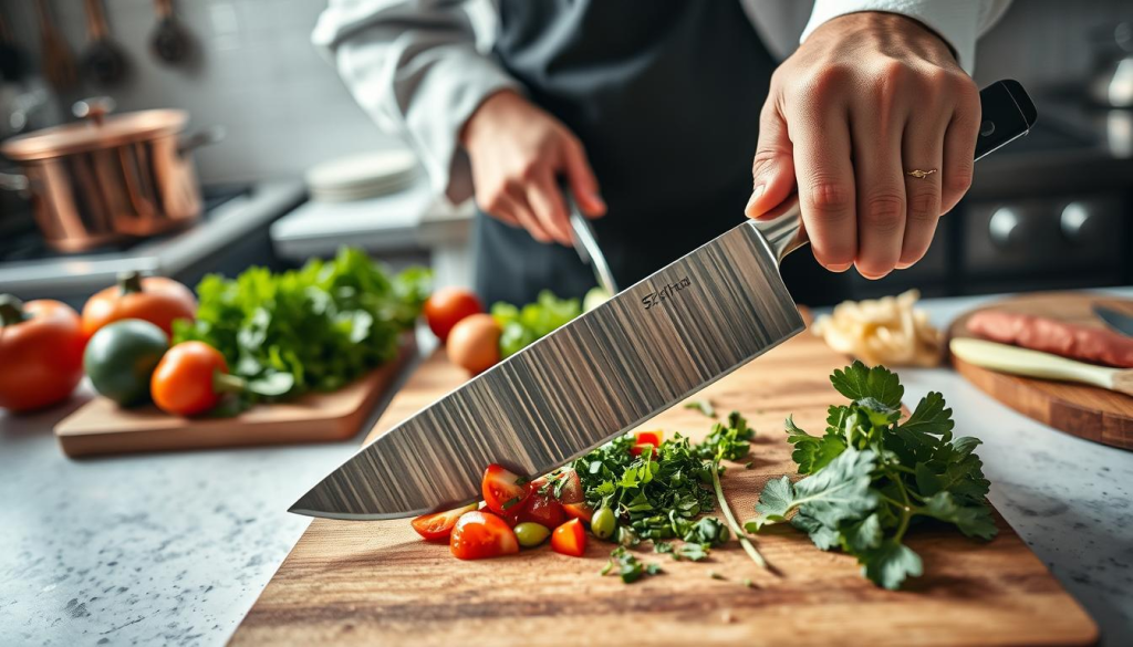 chef knife uses