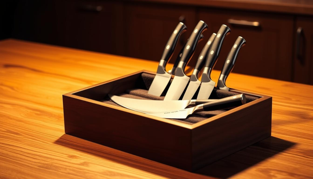 chef knives storage box