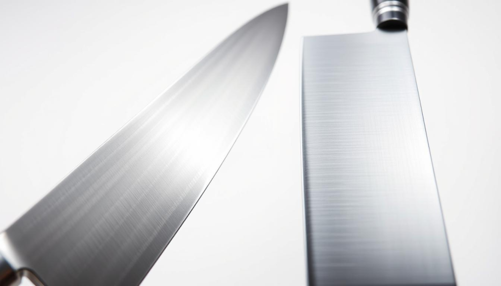 comparing blade materials for aikido and shun knives