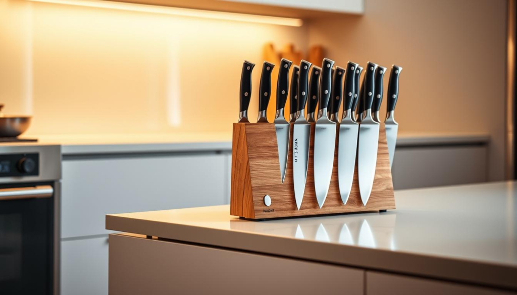 countertop knife storage