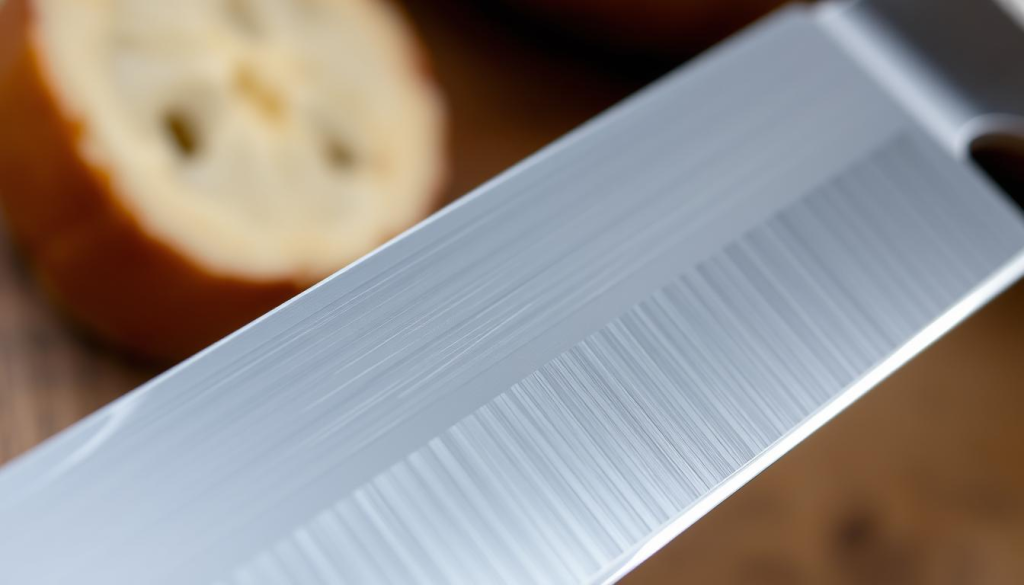 double bevel knife edge