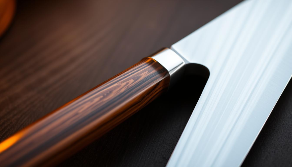 ergonomic shun knife handle