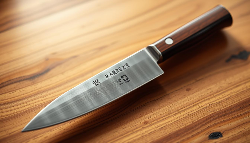 handcrafted kitchen knife