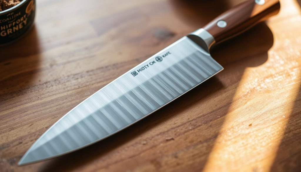 high carbon steel chef knife 10 inch