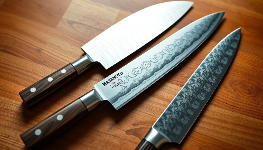 high quality Japanese knife comparison