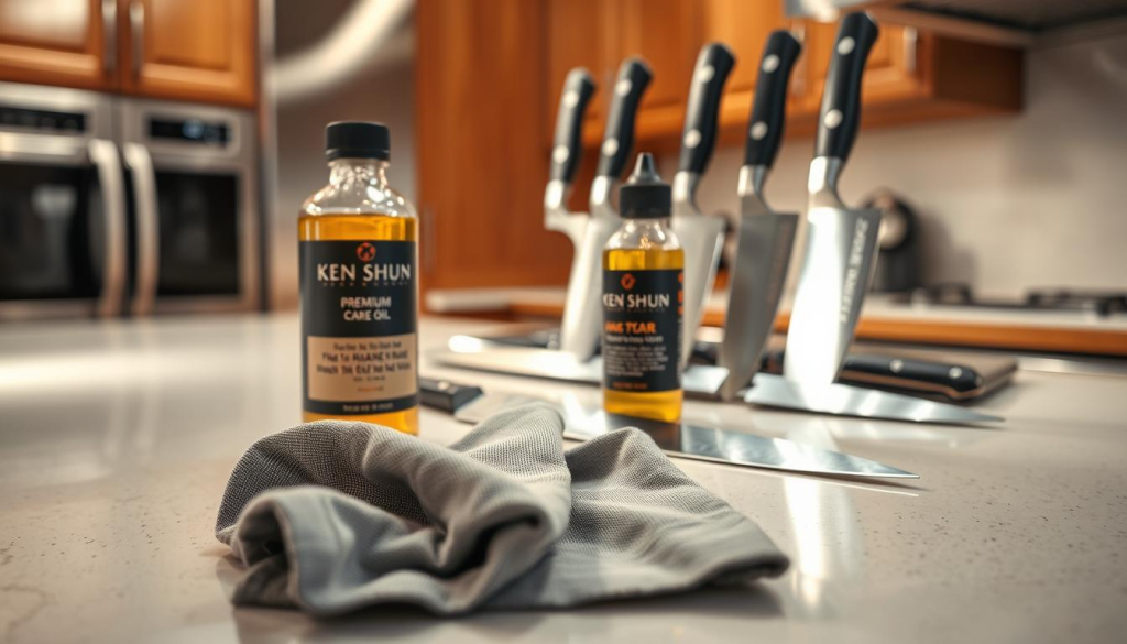 ken shun knives care