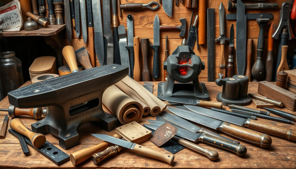 knife making tools
