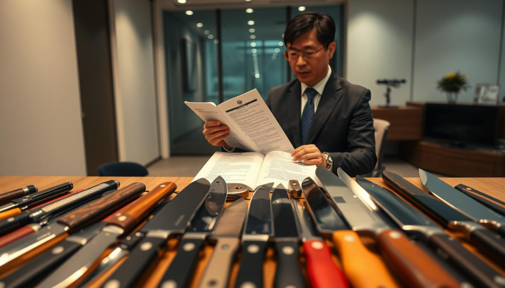 knife regulations in South Korea