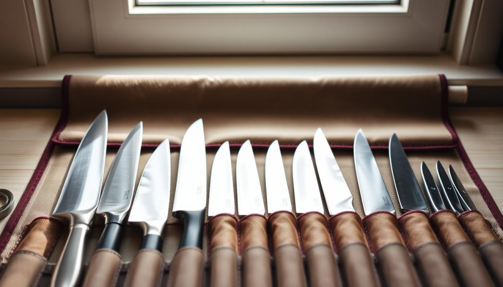 knife roll organization tips