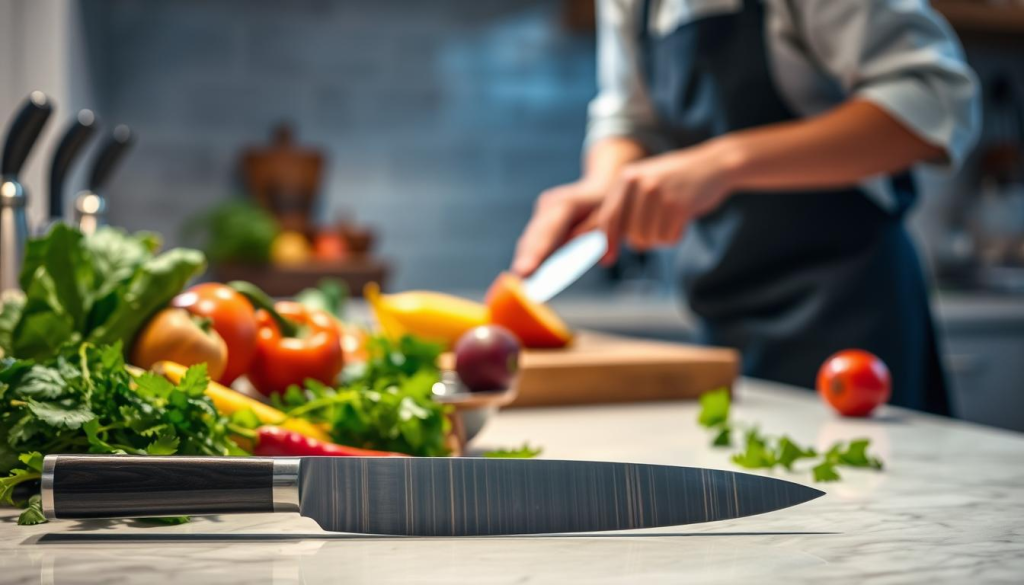 knife skills with Masamoto knives