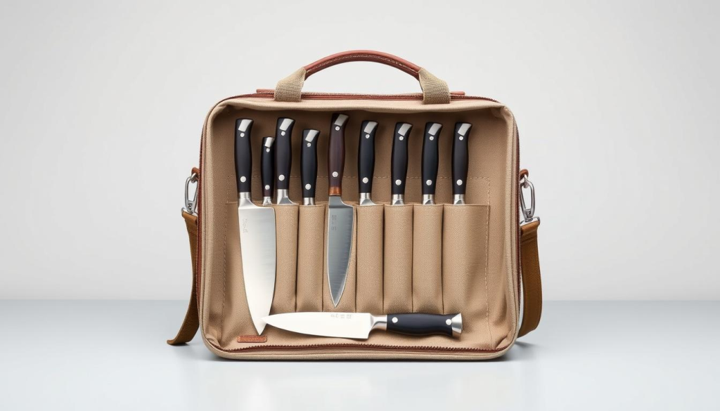 knife storage bag features